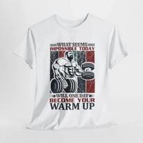 No Excuses Gym T Shirt Hardcore Training Powerlifting Enthusiast Vintage Homme Soft Versatile Comfortable Unisex Fashion 4XL gray