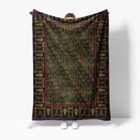 Turkish Kilim Rug Vintage Bohemian Area Rug Moroccan Style Long Pile Rug for Living Room Bedroom Decor 70x100cm28x39in gray