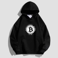 Bitcoin Digital Currency Blockchain Men' XS juoda