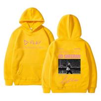 Ed Sheeran Play World Tour 2026 Merch Hoodie Men Women Fashion Hip Hop Hooded Sweatshirt Men's Cotton Oversized Pullover Hoodies 6XL black