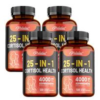 Pslalae - Ashwagandha, Rhodiola Rosea, and L-Theanine Blend Capsules - Mood and Sleep Health 120*4
