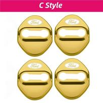 4Pcs Ford Focus j37 Fiesta Mondeo Explorer Kuga Territory Escort Taurus Edge S-MAX Escape Car Door Lock Cover Emblem Stickers