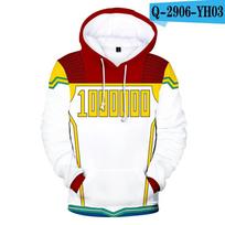 Mano herojaus akademija Midorija Izuku Visagalis Cosplay kostiumas Mokyklinė uniforma Boku No Hero Academia 3D spaudas Vyriški džemperiai S