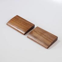 MiFuny 65% 75% Split Keyboard Hand Rest Custom Single Palm Pad Ergonomic Wrist Rest for Gasket Mechanical Keyboards Accessories 120x80x18mm brown
