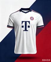 26‑27 Bayern Munich Fans Football Jersey Shirt, Summer New 3D Print Sports T‑Shirt, Training Breathable Quick‑Drying Sweatshirt 150