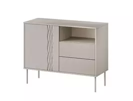 Cama 1D2S TRESSE komoda 100x40x75 kašmyro matinis