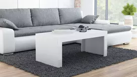 Cama TESS120 BI/BI kavos / šoninis / kampinis staliukas Kavos staliukas stačiakampė forma 2 koja (-os)
