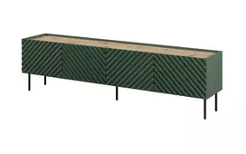 4D RTV spintelė ONDA 200x40xH54.35 žalias (pastatoma arba montuojama ant sienos)