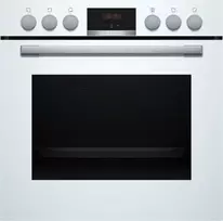 Bosch HEA513BW3 + NKN645GA2E komplektas: keraminė kaitlentė ir elektrinė orkaitė