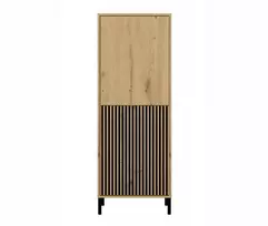 KAMARO 2DK plonas/GŁ ąžuolas ARTISAN DISPLAY CABINET