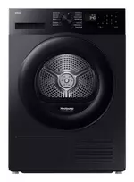 Samsung džiovintuvas DV90DG52A0ABLE, juodas, SpaceMax, Higiene care, 9 kg, A+++, šilumos siurblys
