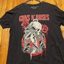 Guns N' Roses Rock Tour short sleeve black color classic shirt KV41687 Unisex T-Shirt M gray