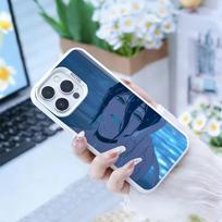 R-Reze C-Chainsaw Man Phone Case For iPhone17, 16,15,14,13,12 Pro Max Black Candy Matte Shockproof Cover iPhone14Pro gray