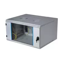 EFB-Elektronik 48,3 cm (19 inch) sieninis tinklo spintos korpusas 6HE, pasukamas, 2 dalių, RAL7035, gylis 500 mm