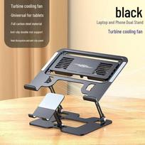 Adjustable Foldable Two-in-One Mobile Phone & Laptop Stand with Vertical Cooling