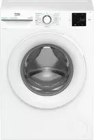 BEKO BM3WFSU37013WW Skalbimo mašina, 7 kg, A energijos klasė, 49,6 cm, 1000 aps./min., inverterinis variklis, Steam Cure