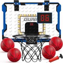Led High-Standard Light Superior-Grade Electronic Premium-Quality Wall Premium-Quality Mounted Premium-Quality Basketball Superior-Grade Hoop black