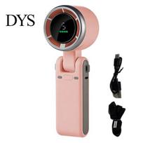 USB Type C Fan Portable Handheld Turbo Fan, 5 Gear Wind, USB-C Rechargeable Small Personal Summer Cooling Gadget 3-in-1 Hand/Neck/Desk for Outdoor
