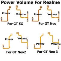 New For Realme GT Neo 2 3 Neo2 5G Power On Off Volume Camera Key Button Switch Flex Cable GT Neo Power black