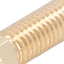 3Pcs 3D Printer Nozzle Kit Extruder Brass Nozzles High Flow High Temperature Resistant for Creality K1 1.75 Dia 0.4mm Hole beige