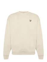 Lyle & Scott - Heavyweight Loopback Crewneck Sweatshirt - Megztinis - Kreminė spalva