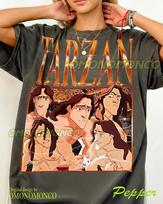 TARZAN Vintage Shirt, Tarzan Homage Tshirt, Tarzan Fan, Tarzan Retro 90s Sweater, Tarzan Merch #saf 120 brown