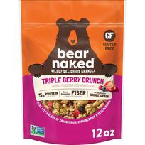 Bear Naked Triple Berry Granola Kosher Bear Naked Granola Snack 12oz Fit - 12 Oz 340.19g brown