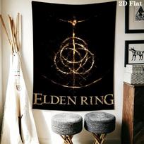 Elden Ring Wall Tapestry Aesthetic Wall Hanging Printed Fabric Blanket Decorative Tapestries for Bedroom Living Room Home Decor 130cm x 150cm