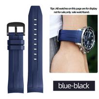 21mm 22mm Black Blue Orange Silica Gel Watch Strap for Tissot 1853 Sea Star T120417/T120407  Waterproof Sport Rubber Watchband 22mm beige