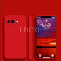 Skysto silikono dėklas Google Pixel 9a dėklui Paprastas kokas Google Pixel 9a viršelis TPU gumos telefono apsauginis dėklas Pixel 9 a viršelis For Pixel 9a blue