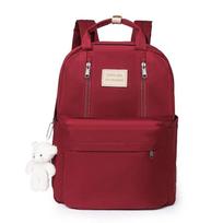 DIEHE Solid Color Women Backpack High Quality Youth Waterproof Backpacks for Teenage Girls Female School Shoulder Bag Bagpack black