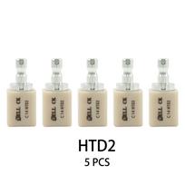 Dantų laboratorijos ličio disilikato C14 stiklo keramikos blokeliai HT/LT skirti CAD CAM Sirona Cerec laminatams Dantų protezavimo medžiaga 5 vnt./dėžutėje