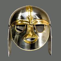 Sutton Hoo šalmas Anglosaksų šalmas Viduramžių Anglija Vaidinimų teatras black