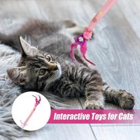 Cat Spring Catnip Toys With Bell Catnip Cat Teaser Spring Toys With Bell Stretchable Kitten Play Supplies For Physical balta