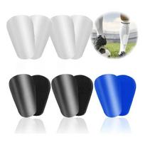 5 Pairs of Mini Soccer Shin Guards, Sports Protector black