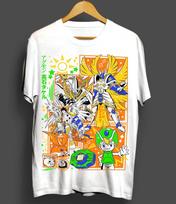2026 Summer Digimon Adventure Anime Takeru TakaishiPatamon Loose Shortsleeved Pure Cotton Childrens Tshirt Tide Unisex Y2k 4XL white