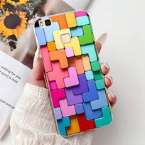 Skirta Huawei P9 Lite dėklas VNS-L21 VNS-L31 Prabangus gėlėtas Dažytas Apsauginis dangtelis Minkštas silikoninis telefono dėklas Skirta HuaweiP9Lite Funda Huawei P9 Lite