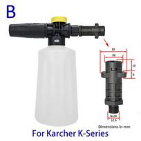 High Pressure Foam Sprayer & Water Nozzle for Home and Car Wash white