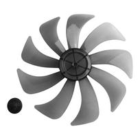 For Household Fans Plastic Fan Blade Table Fan Blade Replacement Daily Life Convenience Solid Plastic Easy To Install