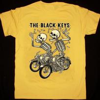 NEW The Black Keys Band Gift Fan Yellow All Size S-5XL T Shirt AR06 XXXXL gray