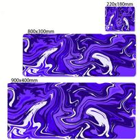 900x400 Cute Large Gaming Mouse Pad XXL Computer Gamer Keyboard Mouse Mat Strata Liquid Extend Mousepad Black and White Desk Mat 40cmx90cm(15.7x35.4inch)