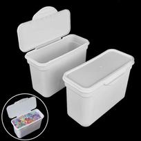 Efficient 1pc Laundry Detergent Pods Storage, Moisture-proof Box for Powder and Scent Beads 1PCS gray