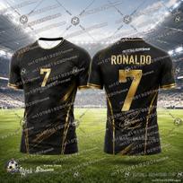 Ronaldo Futbolo Marškinėliai Vaikams Ir Suaugusiems Nauji Gerbėjų Atminimo Futbolo Marškiniai Kvėpuojantys Greitai Džiūstantys Treniruočių Vaikų T-shirt 120