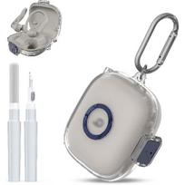 [Upgrade Secure Lock] for Beats Powerbeats Pro 2 2025 Case Cover with Cleaner Kit, AGENTNANO Clear TPU Shockproof Protective Cover with Beats gryna
