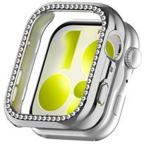 Blingbling Case for Huawei Watch Fit 5 Pro Accessories All-Around Hollow Protective Bumper Frame for Huawei Watch Fit 5 Cover For Huawei Fit 5Pro sidabras