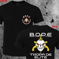 BOPE Tropa De Elite Brazil Special Elite Forces TShirt Short Sleeve Casual  Cotton Unisex Shirt L gray
