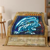 Anime Yu-Gi-Oh Monstro Kortelė Animacinis Flanelinis Antklodė Minkštas Šiltas Antklodė Mesti Antklodę Miegamojo Svetainės Lovos Iškylos Vaikams 150cmx180cm
