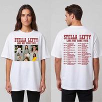Stella Lefty Long Way Home Tour 2027 Fan Merch Two-Sided Unisex T-Shirt XXL