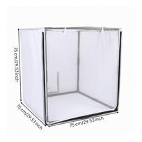 Portable Spray Paint Tent Foldable Booth Safeguarding 75-75-75cm