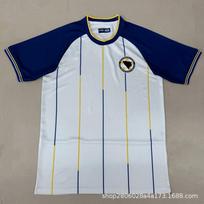 Bosnijos ir Hercegovinos rinktinės namų ir išvykos futbolo marškinėliai Vyriški Gerbėjų versija 11 Demirovic 10 Medium